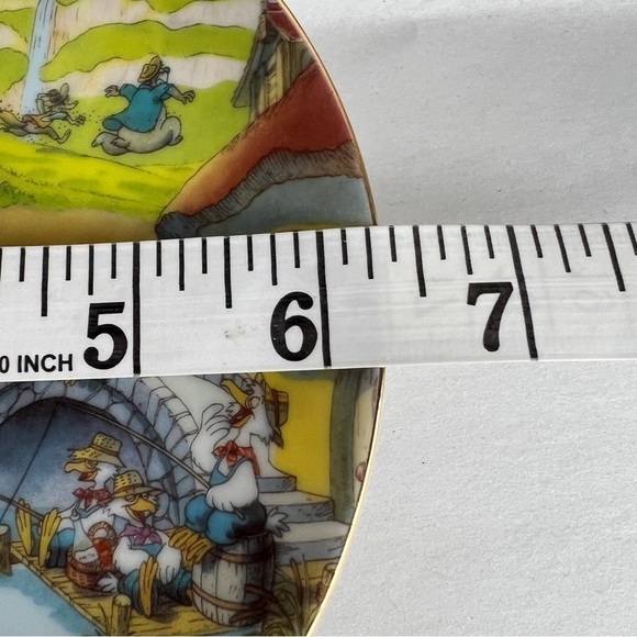Tokyo Disneyland Decorative Plate Critter Country Splash Mountain Brer Fox - Picture 5 of 5